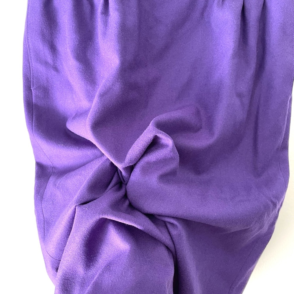 Pendleton Purple Virgin Wool Skirt - image 3